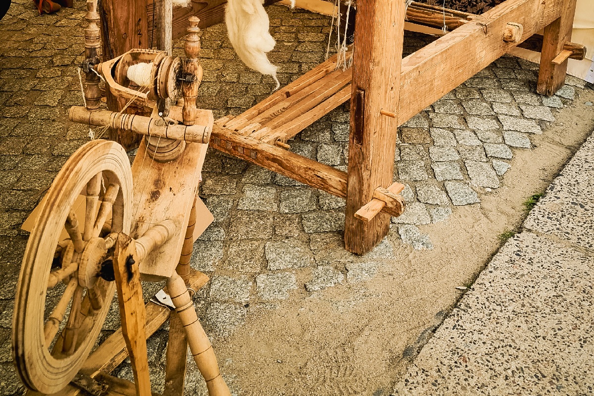 Barwne tkactwo na Podlasiu